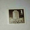 MAGYAR POSTA 1f POSTAGE STAMP MAGYAR POSTA 1f POSTAGE STAMP