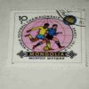 MONGOLIA BRAZIL POSTAGE STAMP MONGOLIA BRAZIL POSTAGE STAMP