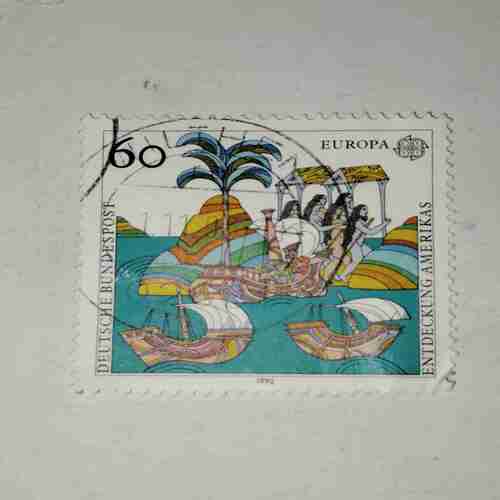 DEUTSCHE BUNDESPOST 60 POSTAGE STAMP DEUTSCHE BUNDESPOST 60 POSTAGE STAMP