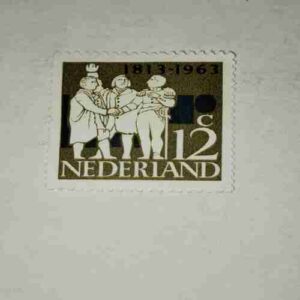 NEDERIAND 12C POSTAGE STAMP
