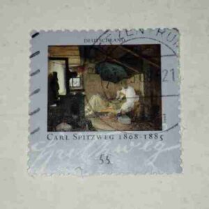 DEUTSCHLAND POSTAGE STAMP 55