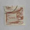 CUBA CAFE POSTAGE STAMP CUBA CAFE POSTAGE STAMP