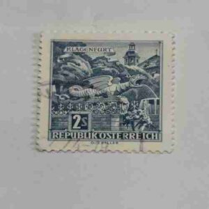 KLAGENFURT POSTAGE STAMP 2s KLAGENFURT POSTAGE STAMP 2s