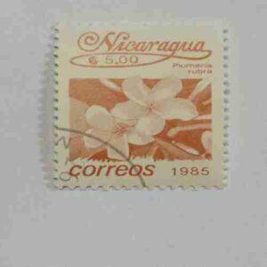 NICARAGUA 5.00$ POSTAGE STAMP , CORREOS 1985 NICARAGUA 5.00$ POSTAGE STAMP , CORREOS 1985