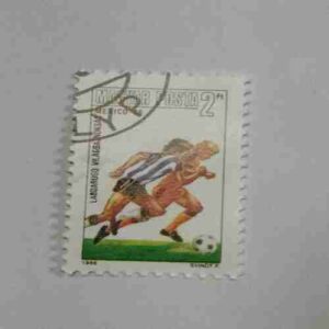 MAGYAR POSTA 2f POSTAGE STAMP