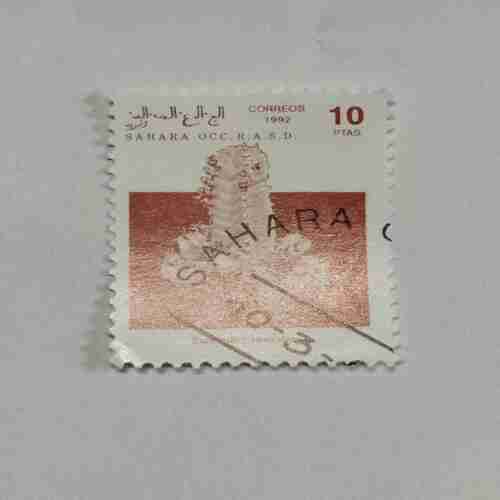 SAHARA OCC. R.A.S.D. 10PTAS POSTAGE , 1992 CORREOS STAMP SAHARA OCC. R.A.S.D. 10PTAS POSTAGE , 1992 CORREOS STAMP