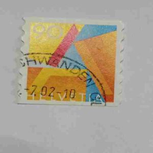 HELVETIA 90P POSTAGE STAMP HELVETIA 90P POSTAGE STAMP
