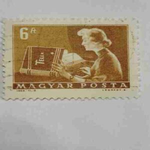 MAGYAR POSTA 6f POSTAGE STAMP