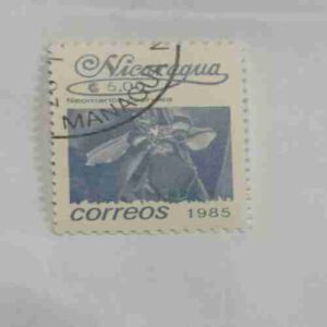 NICARAGUA 5.00$ POSTAGE STAMP , CORREOS 1985 NICARAGUA 5.00$ POSTAGE STAMP , CORREOS 1985