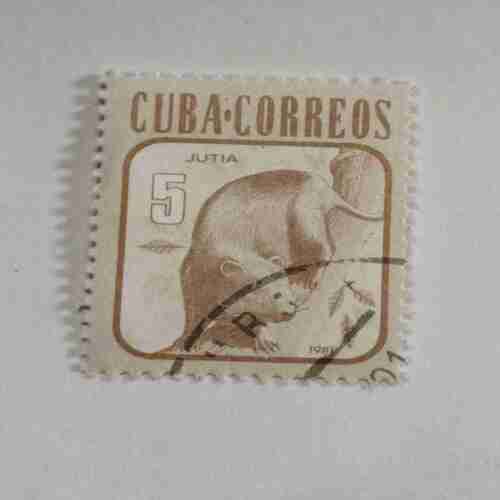 CUBA CITRICOS 5 CORREOS POSTAGE STAMP CUBA CITRICOS 5 CORREOS POSTAGE STAMP