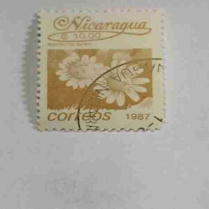 NICARAGUA 10.00$ POSTAGE STAMP , CORREOS 1987 NICARAGUA 10.00$ POSTAGE STAMP , CORREOS 1987