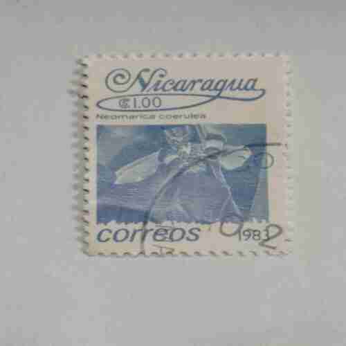 NICARAGUA 1.00$ POSTAGE STAMP , CORREOS 1983 NICARAGUA 1.00$ POSTAGE STAMP , CORREOS 1983