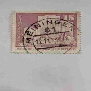 GERMAN DDR 50Cent POSTAGE STAMP