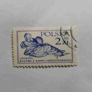 POLSKA 2ZL KONARZEWSKI POSTAGE STAMP POLSKA 2ZL KONARZEWSKI POSTAGE STAMP