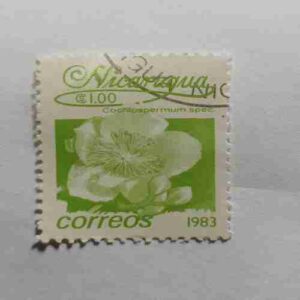 NICARAGUA 1.00$ POSTAGE STAMP , CORREOS 1983 NICARAGUA 1.00$ POSTAGE STAMP , CORREOS 1983