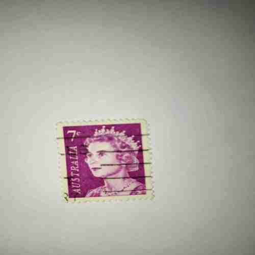 AUSTRALIA 7C POSTAGE STAMP AUSTRALIA 7C POSTAGE STAMP