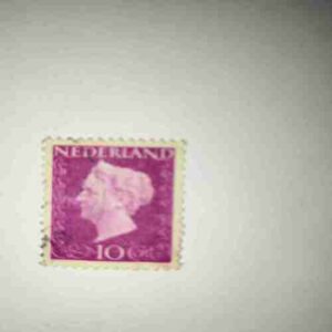 NEDERIAND 10C POSTAGE STAMP NEDERIAND 10C POSTAGE STAMP