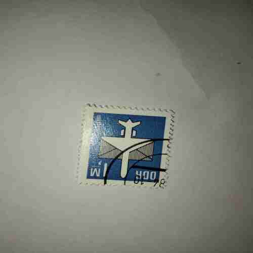 DDR 1983 - LUFTPOST , FLUGZEUG 1M POSTAGE STAMP DDR 1983 - LUFTPOST , FLUGZEUG 1M POSTAGE STAMP