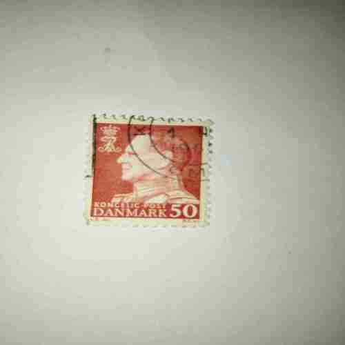 KONCELIC. POST DAMNARK 50 POSTAGE STAMP KONCELIC. POST DAMNARK 50 POSTAGE STAMP