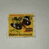 NEW ZEALAND 4Cent POSTAGE , MAGPIE MOTH STAMP NEW ZEALAND 4Cent POSTAGE , MAGPIE MOTH STAMP