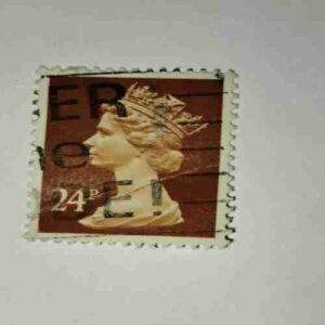 GREAT BRITAIN QUEEN ELIZABETH 24Pence POSTAGE STAMP GREAT BRITAIN QUEEN ELIZABETH 24Pence POSTAGE STAMP GREAT BRITAIN QUEEN ELIZABETH 24Pence POSTAGE STAMP