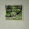 POSTFRIMAERKE 10 POSTAGE STAMP POSTFRIMAERKE 10 POSTAGE STAMP