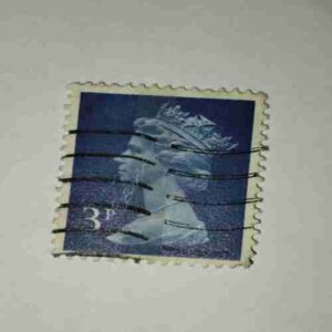 GREAT BRITAIN QUEEN ELIZABETH 3Pence POSTAGE STAMP GREAT BRITAIN QUEEN ELIZABETH 3Pence POSTAGE STAMP