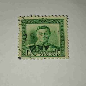 NEW ZEALAND 1D POSTAGE STAMP NEW ZEALAND 1D POSTAGE STAMP