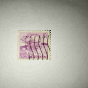 ITALIA 15LIRE POSTAGE STAMP
