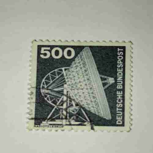DEUTSCHE BUNDESPOST 500 POSTAGE STAMP DEUTSCHE BUNDESPOST 500 POSTAGE STAMP