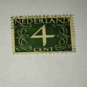 NEDERIAND 4C POSTAGE STAMP NEDERIAND 4C POSTAGE STAMP