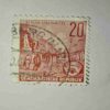 DEUTSCHE DEMOKATISCHE REPUBLIK 20 POSTAGE STAMP DEUTSCHE DEMOKATISCHE REPUBLIK 20 POSTAGE STAMP