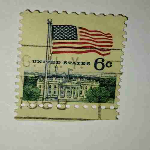 UNITED STATES 6C POSTAGE STAMP