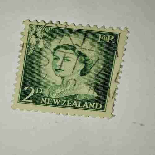 NEW ZEALAND 2D POSTAGE STAMP NEW ZEALAND 2D POSTAGE STAMP