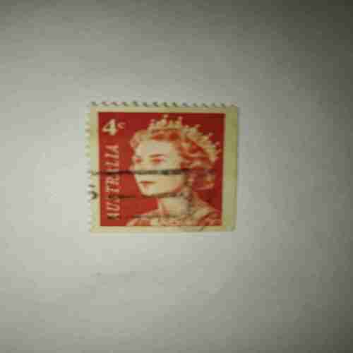 AUSTRALIA 4C POSTAGE STAMP AUSTRALIA 4C POSTAGE STAMP