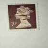 GREAT BRITAIN QUEEN ELIZABETH 7Pence POSTAGE STAMP GREAT BRITAIN QUEEN ELIZABETH 7Pence POSTAGE STAMP