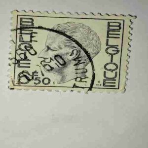 BELGIUM 1974 KING BAUDOUIN POSTAGE STAMP 50 FRANC