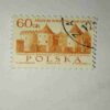 POLSKA 60GR POSTAGE STAMP POLSKA 60GR POSTAGE STAMP
