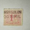 BELCIQUE BELCHE 1F POSTAGE STAMP BELCIQUE BELCHE 1F POSTAGE STAMP