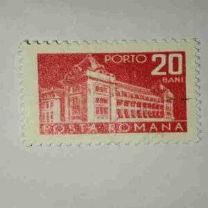 ROMANA 20BANI POSTAGE STAMP ROMANA 20BANI POSTAGE STAMP