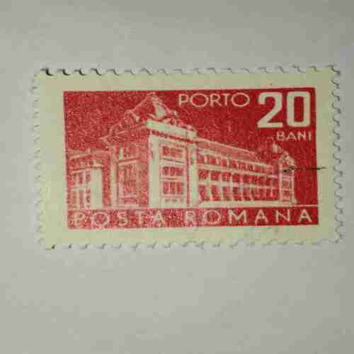 ROMANA 20BANI POSTAGE STAMP ROMANA 20BANI POSTAGE STAMP