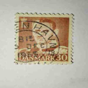 DANMARK 30 POSTAGE STAMP DANMARK 30 POSTAGE STAMP