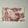 HELVETIA 40 POSTAGE STAMP HELVETIA 40 POSTAGE STAMP