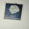 NEDERIAND 25C POSTAGE STAMP NEDERIAND 25C POSTAGE STAMP