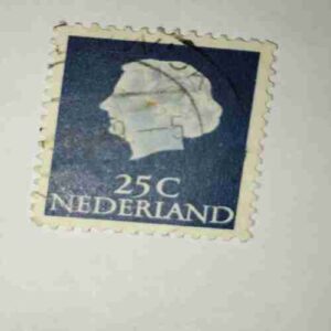 NEDERIAND 25C POSTAGE STAMP NEDERIAND 25C POSTAGE STAMP