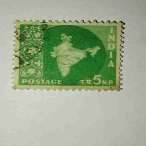 INDIA POSTAGE STAMP 5N.P. INDIA POSTAGE STAMP 5N.P.
