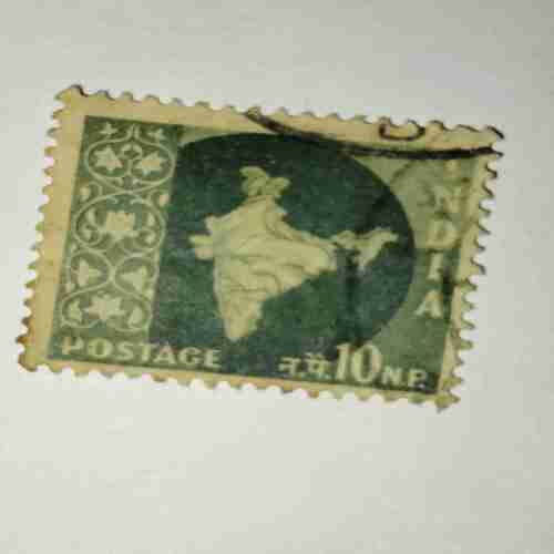 INDIA POSTAGE STAMP 10N.P. INDIA POSTAGE STAMP 10N.P. INDIA POSTAGE STAMP 10N.P.