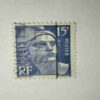 MARIANNE DE GANDON 15F POSTAGE STAMP
