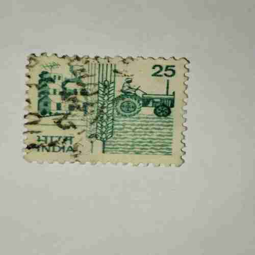 INDIA 25 POSTAGE STAMP INDIA 25 POSTAGE STAMP