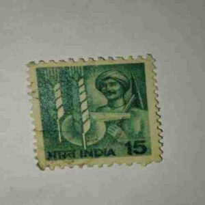 INDIA POSTAGE STAMP 15 INDIA POSTAGE STAMP 15